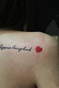Yakazara nerudo, chiChirungu mutsara tattoo