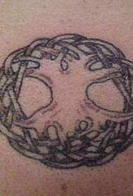Celtic vozel kombinacija drevesni vzorec tatoo