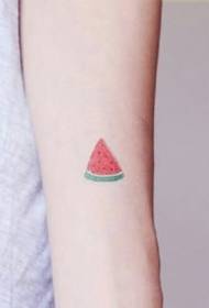 Simple Fruit tattoo - ชุดการออกแบบรอยสักผลไม้ที่เรียบง่ายเป็นพิเศษเหมาะสำหรับฤดูร้อน