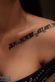 Vzorec tatoo digitalnega gesla