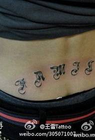 Modello di tatuaggio gotico classico popolare per ragazzi