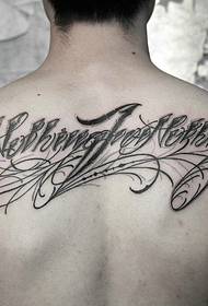 Immagini di tatuaggi inglesi di grandi dimensioni più moderne e popolari