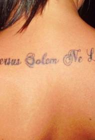 braccio tatuaggio nero alfabeto latino fiore