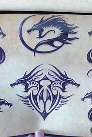 veteran tattoo for everyone to introduce a group of atmospheric dragon totem tattoo patterns