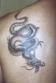 Kiina Sukellus lohikäärme tatuointi malli