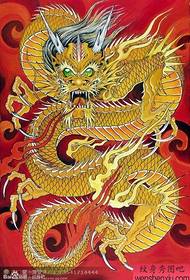 domineering cool a traditional full back dragon tattoo pattern