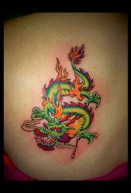 Kina Daqinglong tatoveringsmønster