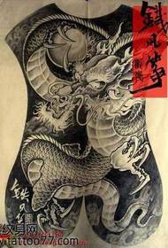 mudellu di tatuaggi di drago super cool