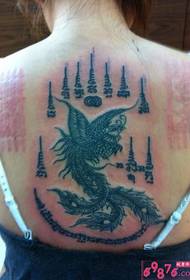 Angel Phoenix e immagini di tatuaggi tailandesi