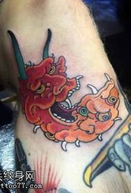 been draak tattoo patroon