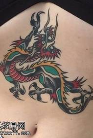 татуировка маленький синий дракон 148654 - татуировка властная рука