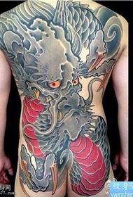 日本傳統龍紋身圖案