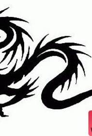 totem tattoo pattern: totem dragon tattoo pattern immagine del tatuaggio