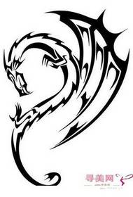 Навчання: татуювання із зображенням татуювання Totem Dragon