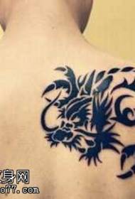 Schulter Drachen Totem Tattoo Muster