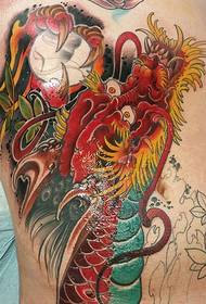 fantastiche immagini incolore del tatuaggio del drago del drago