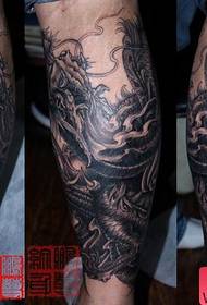 wani zane mai zane na zinare 149052 - cikakkun kalmomin tattoo dragon