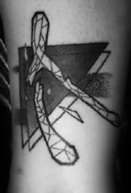 Wishbone Tattoo - symbole de personnalité espoir et bonne chance