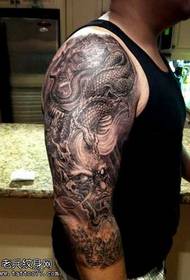 ръка дракон татуировка модел