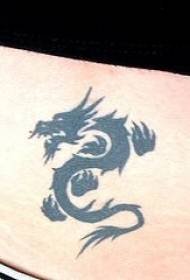 Pattern ng Tatlong Dragon Totem Tattoo