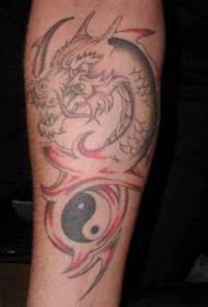 gripo uban ang yin ug yang gossip tattoo pattern