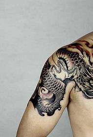 lapa dragon tatuointi malli