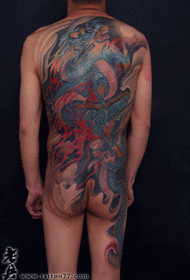 kokoelma tatuointi lohikäärme malleja