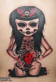 Modello tatuaggio completo di bellezza per bambola