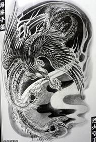 un manoscritto tatuaggio Phoenix