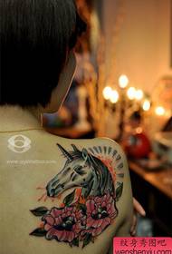 cailíní patrún faisean tatú tattoo unicorn 150100-Girls lámh patrún tattoo gleoite unicorn gleoite