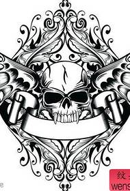 super gwapo cool na totem skull tattoo manuscript