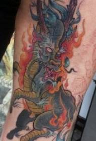 Tattoo Unicorn 9 Гурӯҳи Aussie намунаи якпаҳлӯ камарбанди Aussie