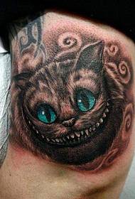 Malaki Ang huling pattern ng tattoo ng pusa