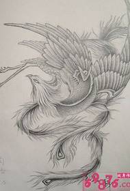 Gambar Manuskrip Phoenix Tattoo