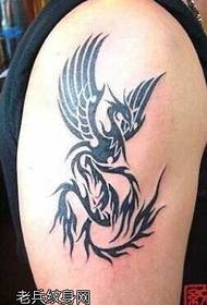 ຮູບແບບ Tattoo ແຂນ Phoenix