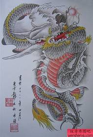 népszerű hűvös kendő sárkány tetoválás kézirat