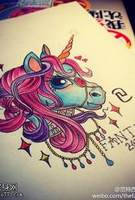 tauira tae o te kura unicorn tattoo tuhi