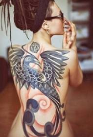 una variedad de auspicioso patrón creativo creativo dominante tatuaje literario Phoenix tatuaje