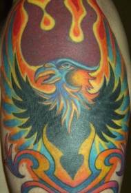 spalla color fenice Art Tattoo Picture