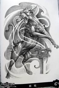 recommend a traditional Chinese animal tattoo pattern