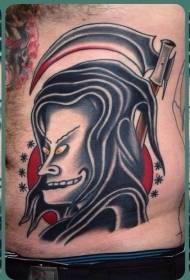 Modeli i tatuazhit me Demon të Vdekjes së Vjeshtë në Azi në Azi