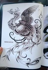 phoenix tattoo pattern