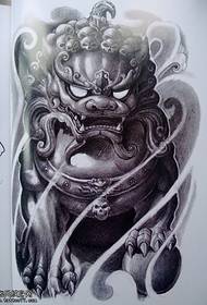 a Tangshi tattoo pattern
