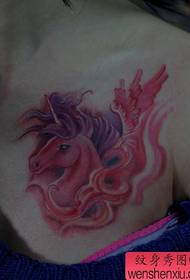 tauira tae kotiro kotiro unicorn tattoo