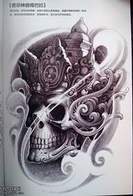 шемата за тетоважа на черепот за секого