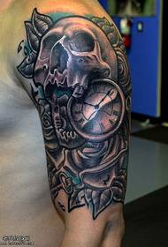 pattern ng tattoo alarm skull tattoo