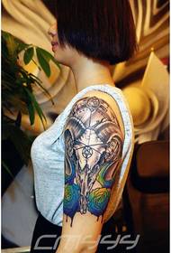 ruku popularni vrlo zgodan uzorak tetovaže glave od ovce