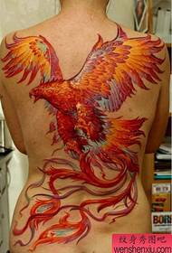 raccomandare uno straordinario tatuaggio con la schiena piena di Phoenix