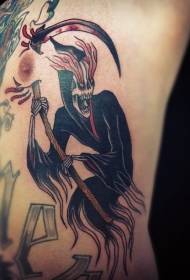 візерунок татуювання бічного ребра чаклуна