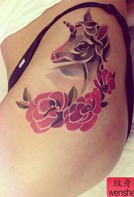 beauty crotch konseptstyl unicorn tattoo patroan